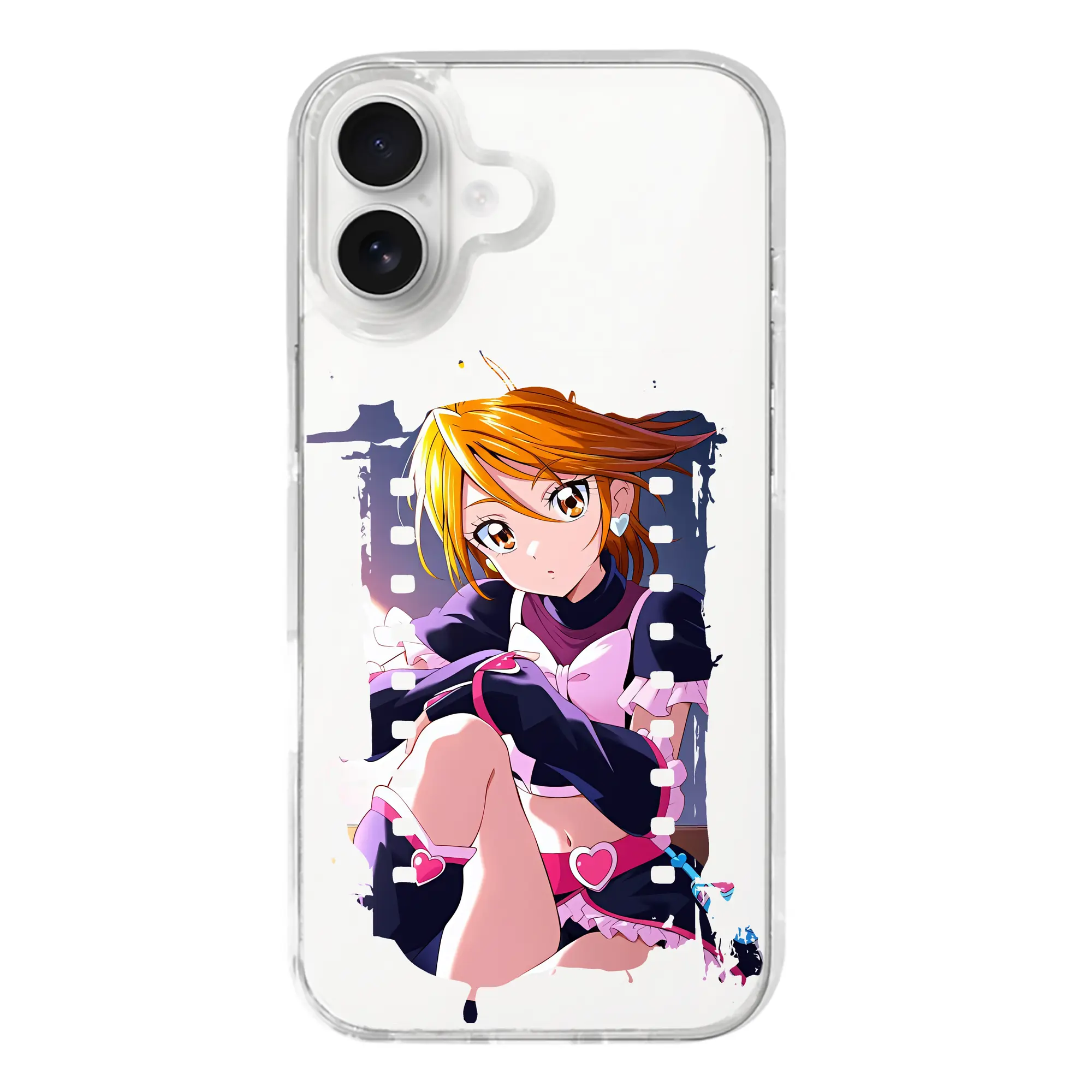 プリキュア グッズ,美墨なぎさ - iPhone 17シリーズ 透明スマホケース – 薄型・耐衝撃・精密フィット保護カバー